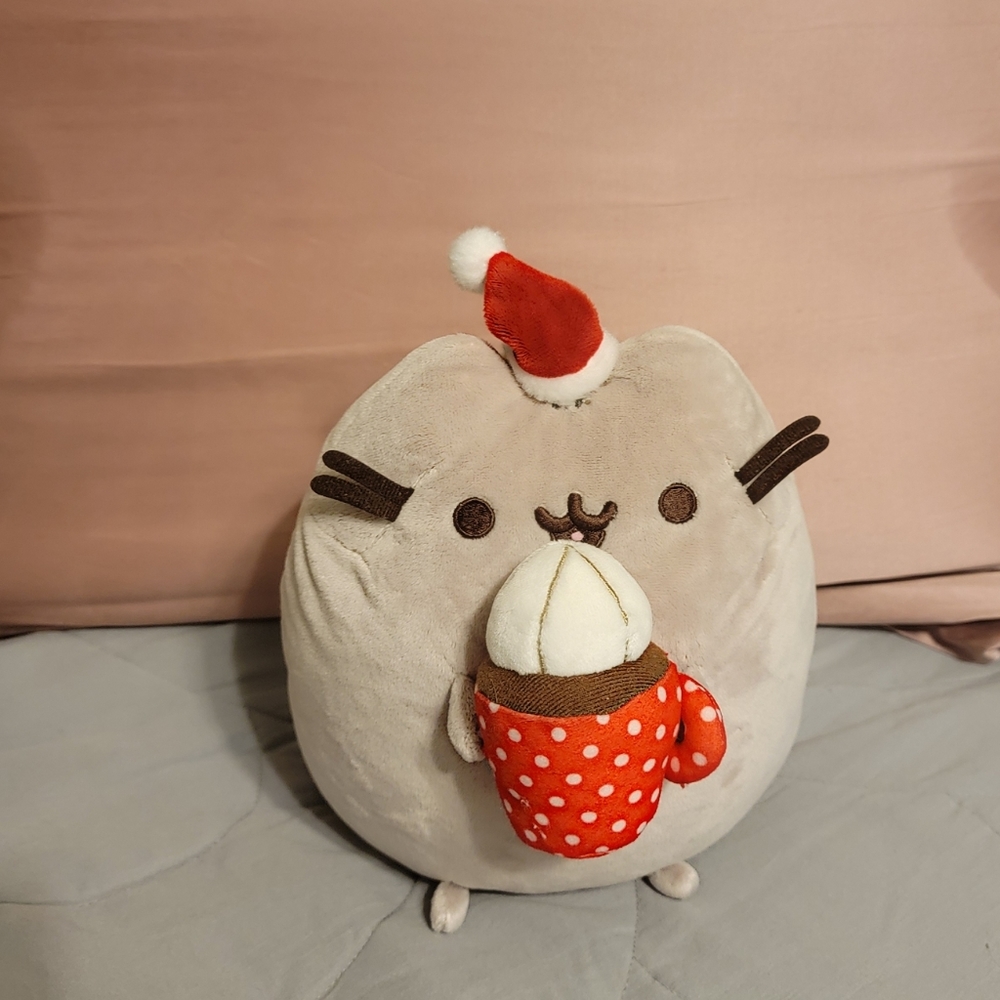Christmas hot cocoa Pusheen